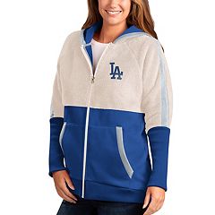 Women's G-III 4Her by Carl Banks Royal Los Angeles Dodgers First Place Raglan Full-Zip Track Jacket