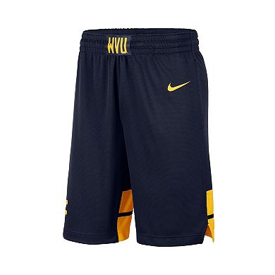 Men's Nike Navy West Virginia Mountaineers Replica Team Basketball Shorts