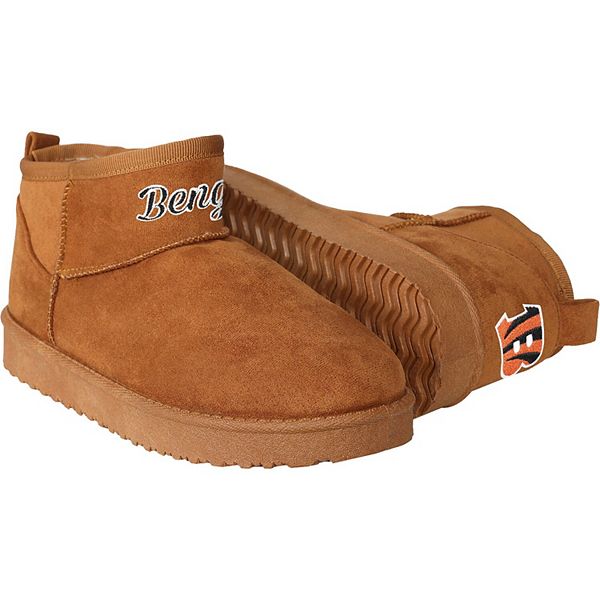 Cincinnati Bengals Knit High End Button Boot Slipper FOCO