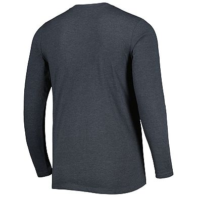 Men's Concepts Sport Gold/Charcoal Wyoming Cowboys Meter Long Sleeve T-Shirt & Pants Sleep Set