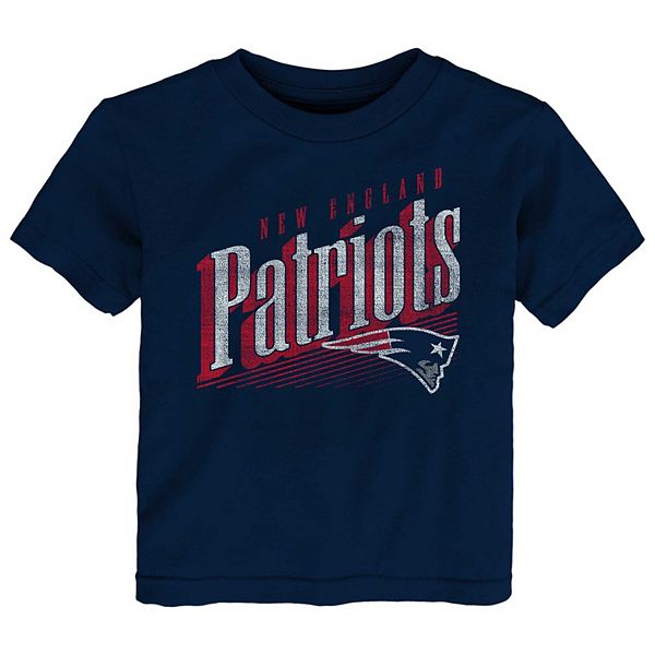 Toddler Navy New England Patriots Winning Streak TShirt
