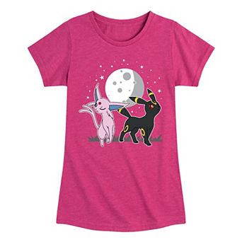 Girls 7-16 Pokemon Espeon Umbreon Graphic Tee