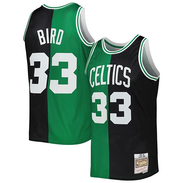 Men's Mitchell & Ness Larry Bird White Boston Celtics Hardwood Classics  Swingman Jersey