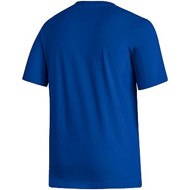 Men's adidas Blue Real Madrid Culture Bar T-Shirt