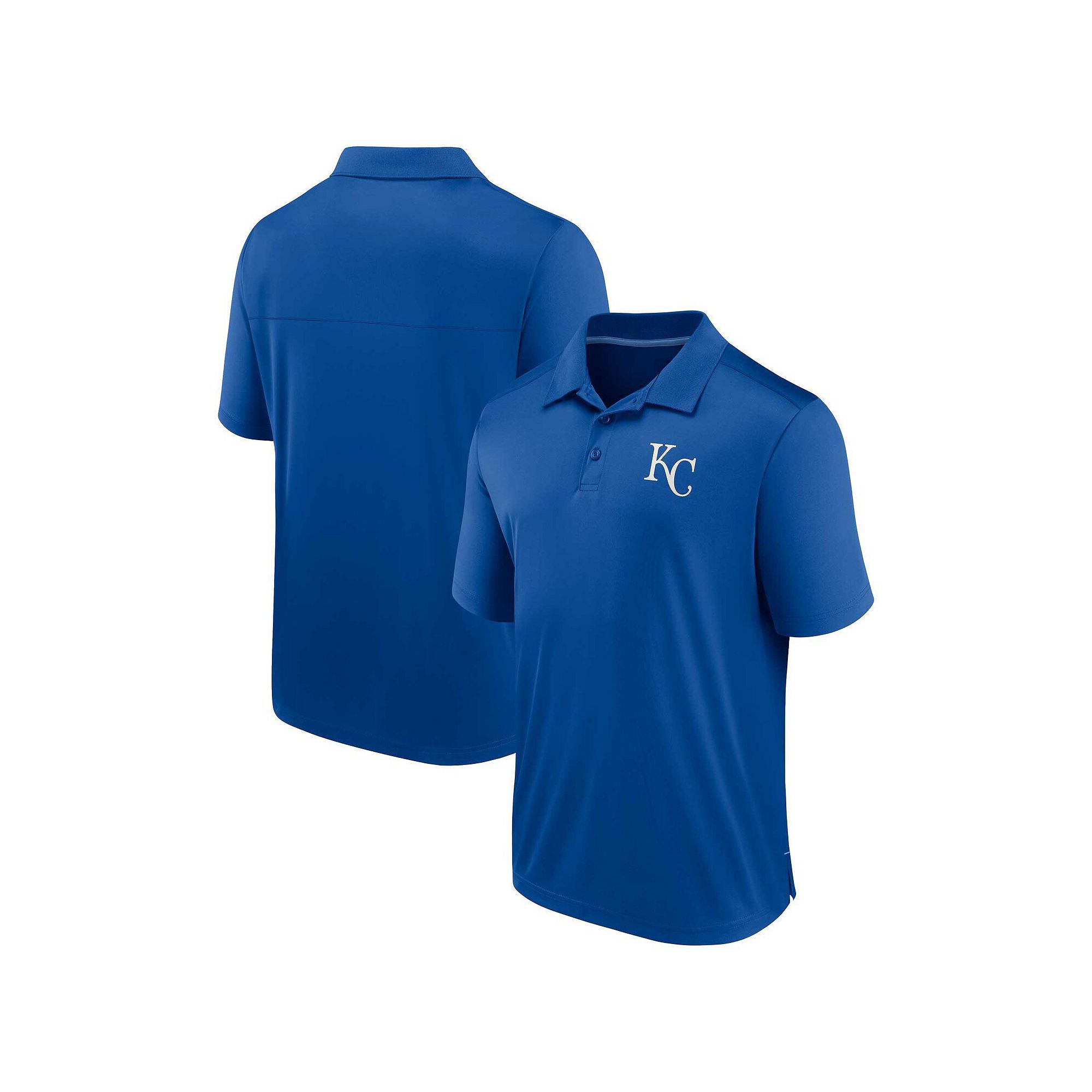 Mens Fanatics Branded Royal Kansas City Royals Hands Down Polo, Size: Smal
