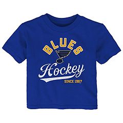 Youth St. Louis Blues Gold Special Edition 2.0 Primary Logo Fleece Pullover  Hoodie