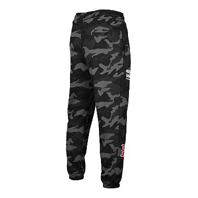 Men's New Era Black Boston Red Sox Camo Jogger Pants