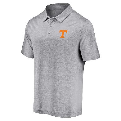 Men's Fanatics Branded Gray Tennessee Volunteers Primary Logo Polo