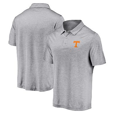 Men's Fanatics Branded Gray Tennessee Volunteers Primary Logo Polo