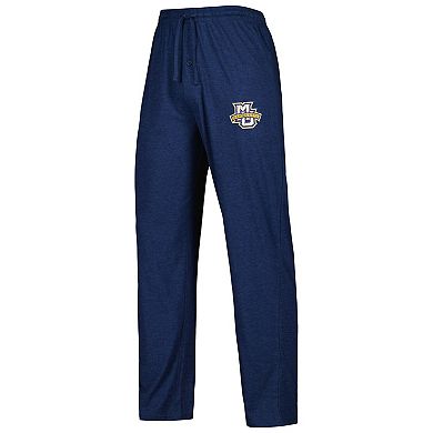 Men's Concepts Sport Navy/Charcoal Marquette Golden Eagles Meter Long Sleeve T-Shirt & Pants Sleep Set