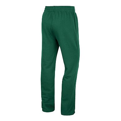 Men's Colosseum Green NDSU Bison Wordmark Pants