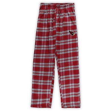 Men's Concepts Sport Cardinal/Gray Arizona Cardinals Big & Tall Flannel Sleep Set