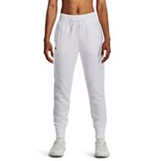 Under Armour Women's Rival Fleece Tapered Joggers Sweatpants S 1366958-019