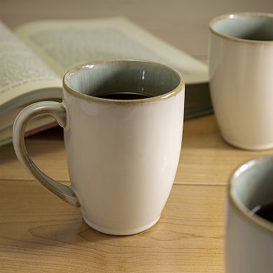 Sango Resona Moss Green 4-pc. Mug Set