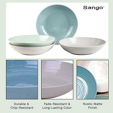 Sango Siterra Artist's Blend 4-pc. Dinner Bowl Set