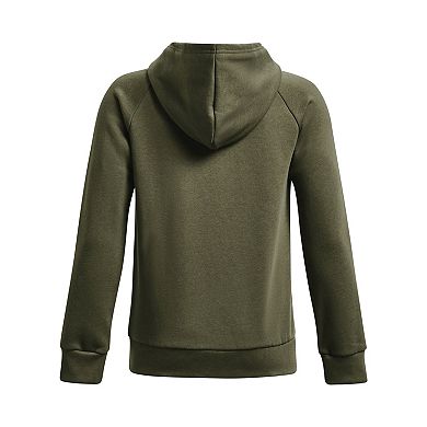 Under Armour Boys Rival Fleece Big Logo Hoodie