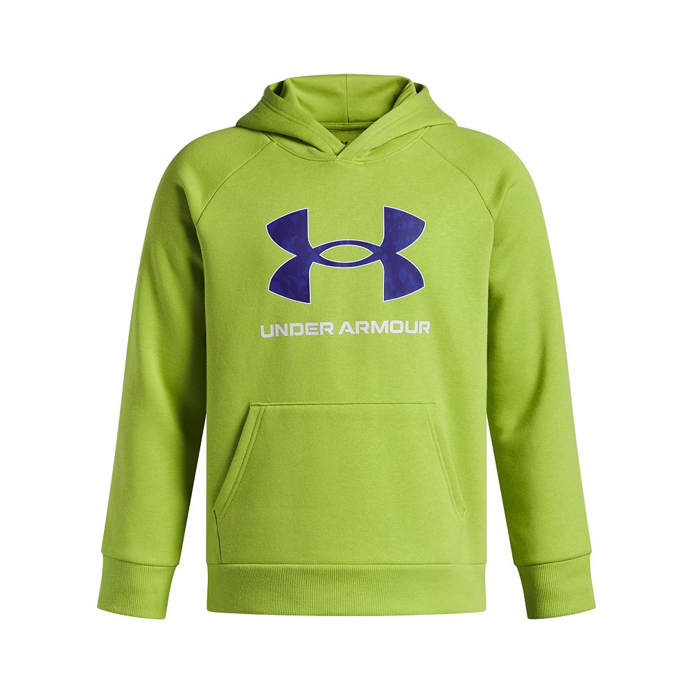 Boys 8-20 Under Armour Rival Fleece Big Logo Hoodie in Regular & Husky