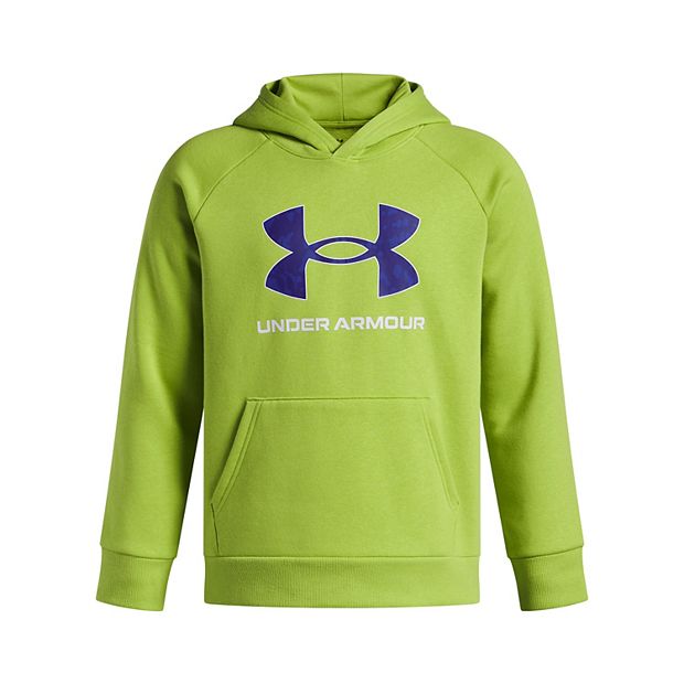 Boys 8-20 Under Armour Rival Fleece Big Logo Hoodie in Regular & Husky
