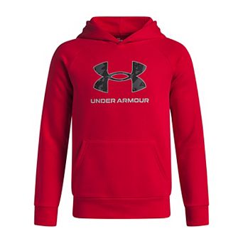 Boys 8-20 Under Armour Rival Fleece Big Logo Hoodie in Regular & Husky
