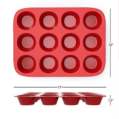 Chef Buddy Silicone Muffin Pan