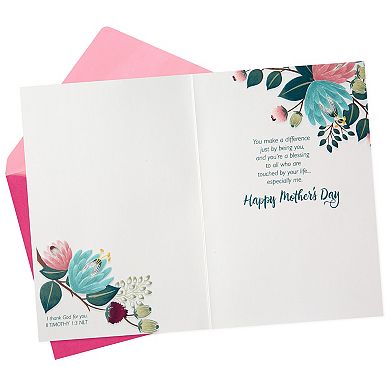 Hallmark DaySpring Religious Mother's Day Card for Mom (Kindness, Beauty, Grace, Love)