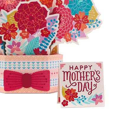 Hallmark Pop Up Musical Mothers Day Card with Light (Displayable Pot of Flowers, Plays Happy by Pharrell Williams)