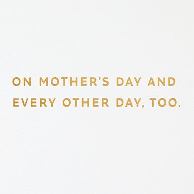 Hallmark Signature Mother's Day Card (Love You Mom)