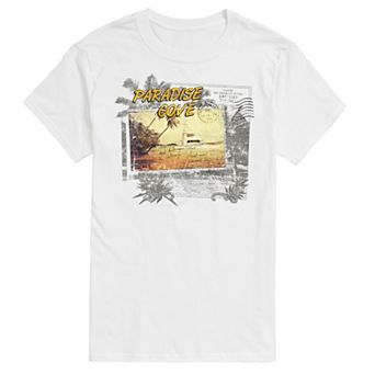 Big & Tall Paradise Cove Postacard Tee