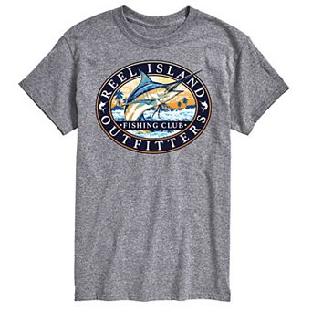 Big & Tall Reel Island Outfitters Tee