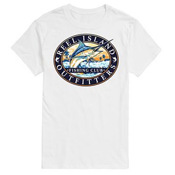 Big & Tall Reel Island Outfitters Tee