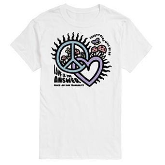 Big & Tall Love is the Answer Tee