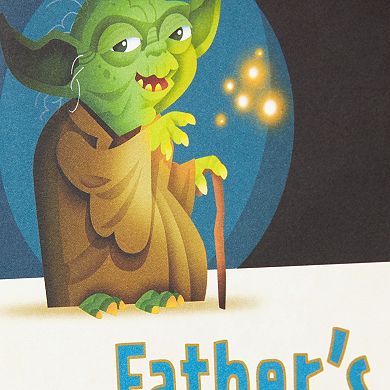 Hallmark Star Wars Father's Day Card (Yoda, Celebrate You, We Must)