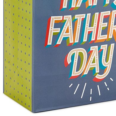 Hallmark 13-in. Large Gift Bag with Tissue Paper (Happy Father's Day)