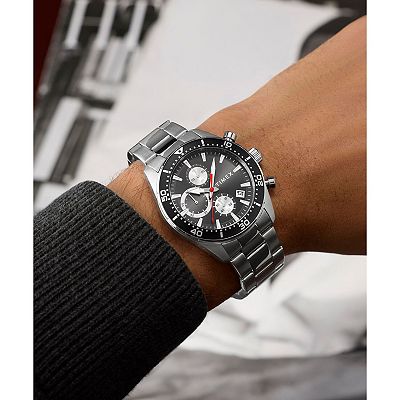 Timex® Men's Ridgefield Chronograph Stainless Steel Watch - TW2Y56900