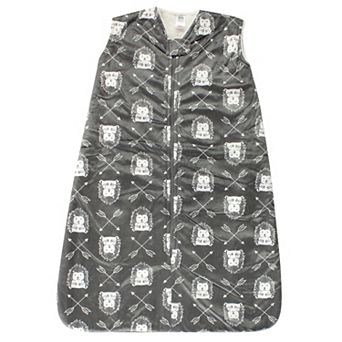 Hudson Baby Unisex Baby Mink with Faux Shearling Inner Sleeping Bag, Sack, Blanket, Hedgehog