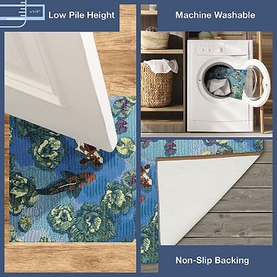 Liora Manne Esencia Koi Pond Indoor/Outdoor Mat