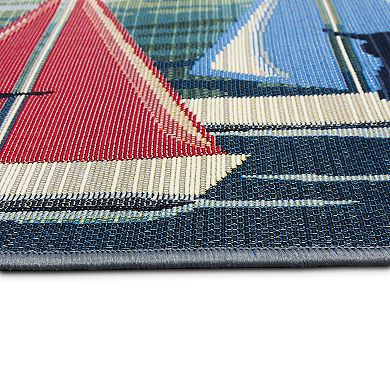 Liora Manne Esencia See Spot Sail Indoor/Outdoor Mat