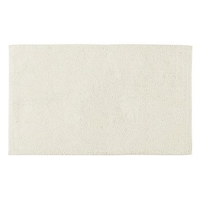 Beautyrest Plume Feather Touch Cotton Blend Reversible Bath Rug