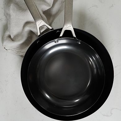Saveur Selects Voyage Nitri-Black Carbon Steel 10-in. Frypan
