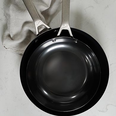 Saveur Selects Voyage Nitri-Black Carbon Steel 12-in. Frypan