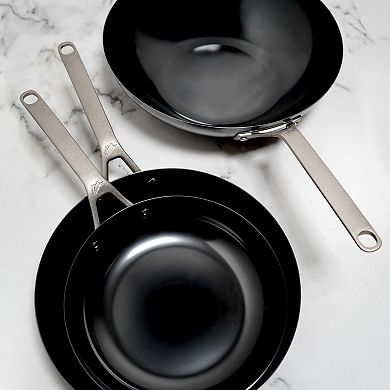 Saveur Selects Voyage Nitri-Black Carbon Steel 12-in. Frypan