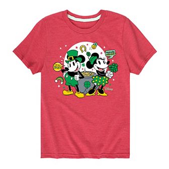 Disney's Mickey Mouse Boys 8-20 Minnie Gold Pot Graphic Tee