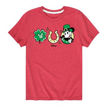Disney's Mickey Mouse Boys 8-20 St. Patricks Graphic Tee