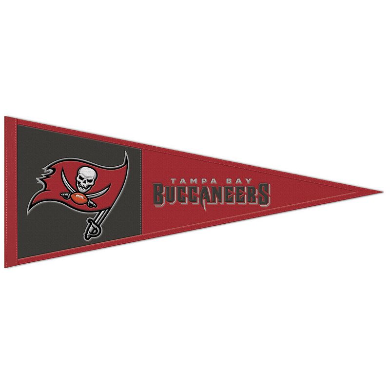 WinCraft Tampa Bay Buccaneers 13" x 32" Primary Logo Pennant, Team