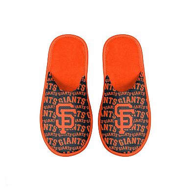 Youth FOCO San Francisco Giants Scuff Wordmark Slide Slippers