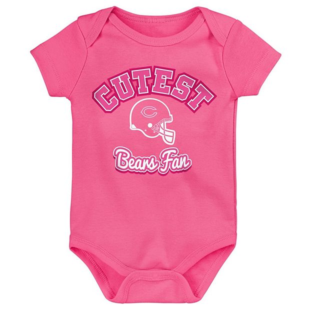 Chicago Bears baby girl outfits 6-9 months