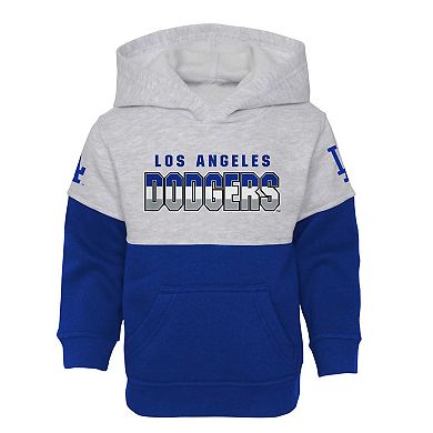 Toddler Royal/Heather Gray Los Angeles Dodgers Two-Piece Playmaker Set