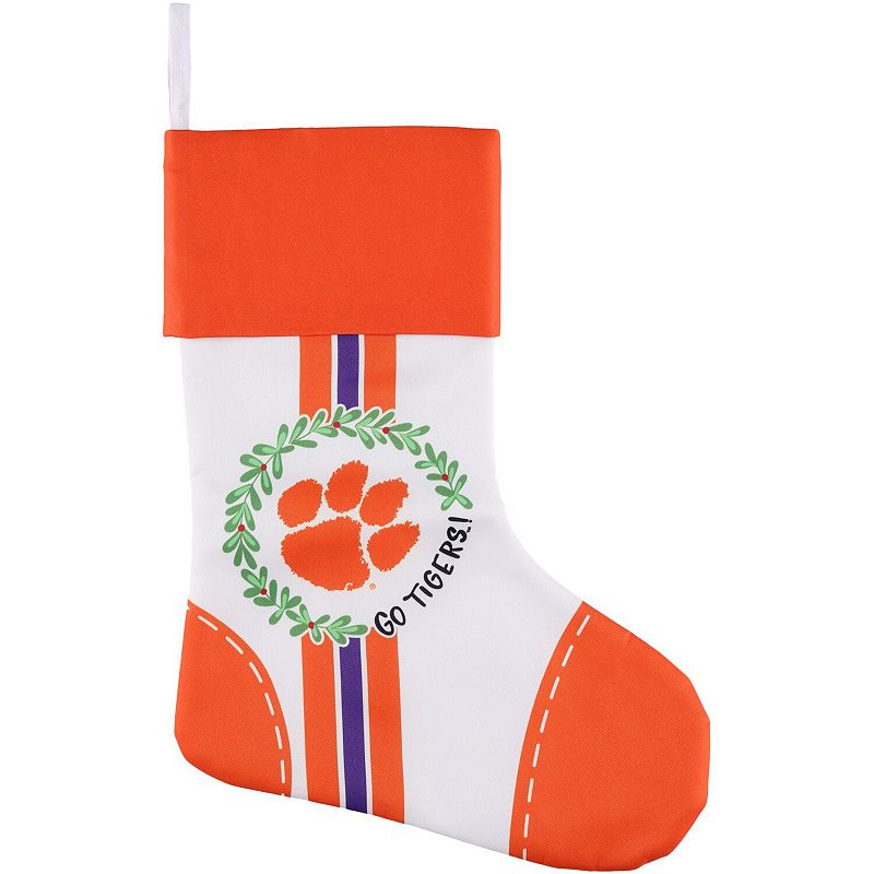 Clemson Tigers Christmas Stocking, Multicolor