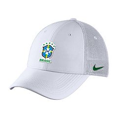 Men's Nike Gray Brazil National Team Golf Legacy91 Adjustable Hat