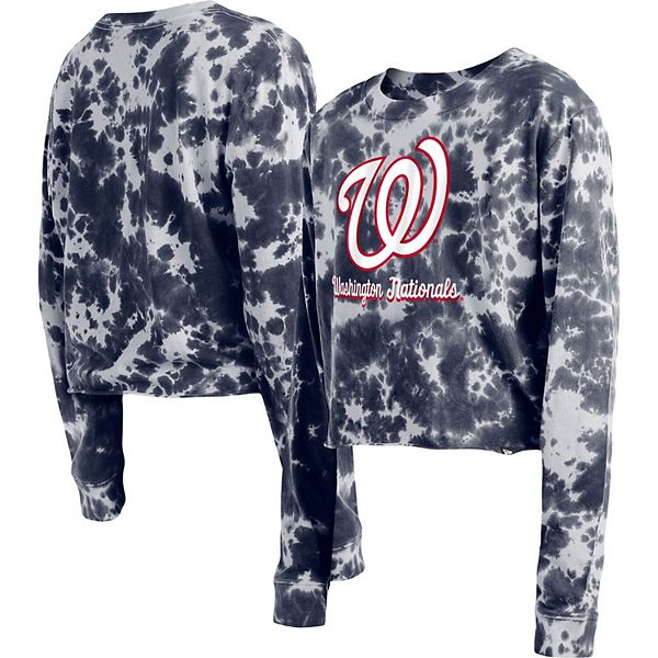 Washington Nationals Women's Navy Blue T-Shirt